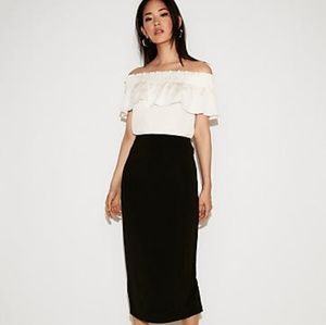 Express stretch pencil skirt